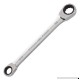BugWrench  9/16" x 3/4"  Heavy Duty Double Ended Ratcheting Box Wrench  All Steel Forged Construction - B071K96G3Y