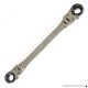 BugWrench  Flexible Double Ended Ratcheting Box Wrench  1/2" & 5/8" x 9/16" & 3/4" - B0721N9C5H