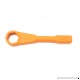 Wright Tool 18H52 6 Point  Straight Handle Striking Face Box Wrench with Orange Finish  1-5/8" Nut Size x 1" Stud Size - B00IEYJQM2
