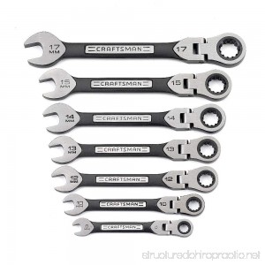 Craftsman 7-Piece Metric Universal Ratcheting Flex Wrench Set 9-35300 - B00AKLD1V4