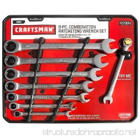 Craftsman 8 pc Standard Combination Ratcheting Wrench Set # 22984 - B005JDS01E