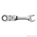 GearWrench 9550 10 Piece Metric Stubby Flex-Head Combination Ratcheting Wrench Set - B000HBAI40