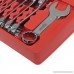 GRIP (GRAND RAPIDS INDUSTRIAL) 89349 Grip 18 Pc Stubby Combination Wrench Set Mm/SAE - B01NA0PKXD