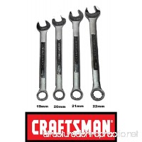 New Craftsman 4 Pc Piece Large Metric Mm Combination Wrench Set - B0778ZZSBM