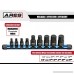 ARES 70497 | 9-Piece Metric Impact Hex Driver Set | Chrome Moly Steel Construction and Manganese Phosphate Coating | Includes Storage Rail | Low Profile and Designed for Impact Use - B07B3XZQ5Z