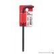 Bondhus 15764 5mm Ball End Tip Hex Key L-Wrench with ProGuard Finish  Tagged and Barcoded  Long Arm - B000V4G702