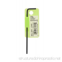 Bondhus 75705 Tagged and Barcoded 3/32 ProHold Ball End Tip Hex Key L-Wrench with ProGuard Finish and Long Arm 3.4 - B003JMNJ3G