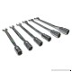6 PC FLEX SOCKET 6 POINT FLEXIBLE HEAD AND OPEN END METRIC WRENCH SET - B075V8HCZY