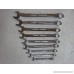 Metric Wrench Set 9 Chrome Vanadium Combination Open End and Box End Wrenches with Organizer Storage Case - B076MDL7MW