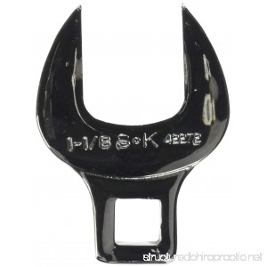 SK Hand Tool 42272 1/2-Inch Drive Open End Crowfoot Wrench 1-1/8-Inch - B00EMIAX1M