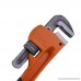 4pcs Heavy Duty Plastic Handle Pipe Wrench Set Monkey Heat Treated Adjustable Wrench Household Maintenance Machine - B07DQKX3Y7