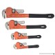 DBM IMPORTS Steel Jaw and Nuts Heavy Duty Adjustable Pipe Wrench 4 Pc - B07FYP79HK
