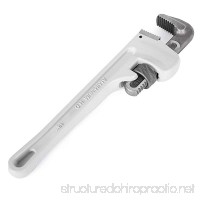 K&N41 Plumbing Tool Aluminum Straight Pipe Wrench Tool Lighter Jaw Length 18” - B07DYFW3HC