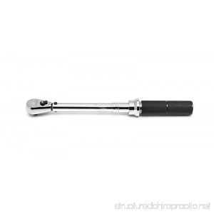 GearWrench 85060 1/4 Drive Micrometer Torque Wrench 30-200 in/lbs. Black - B016KC2PT0