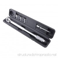 Gunpla 1/2 Drive Click Micrometer Torque Wrench 28-210N.m with three CR-V Sockets 17 19 21mm & 125mm Extension Bar - B077YLQK3R