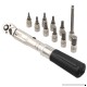 Mzcurse MTB Repair Torque Wrench Allen Key Socket Kit Tools 1/4" Torque Fix Set - B0779V8PKF
