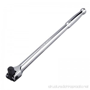Neiko 00200A 1/2 Drive Extension Breaker Bar Chrome-Vanadium Steel | Rotating Head | 15 Length - B002GQ1O7E