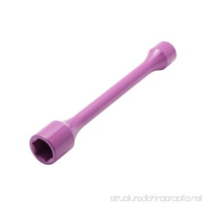 STEELMAN 50101 1/2-Inch Drive x 22mm 140 ft-lb Torque Stick Pink - B00O4U13RQ