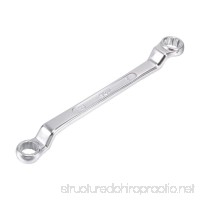 uxcell 5.5mm x 7mm Metric 12 Point Offset Double Box End Wrench Chrome Plated  Cr-V - B07D4BRV84