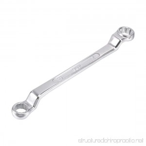 uxcell 5.5mm x 7mm Metric 12 Point Offset Double Box End Wrench Chrome Plated Cr-V - B07D4BRV84