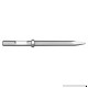 Champion Chisel  1-1/8 by 6-Inch Hex Shank w/notch  18-Inch Long Moil or Bull Point - Designed for 60lb & 90lb Pneumatic Hammers - B01NCXXA2E