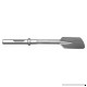 Champion Chisel  1-1/8 by 6-Inch Hex Shank with Notch  Clay Spade - Designed for 60lb & 90lb Pneumatic Hammers - B01N6TIAJH