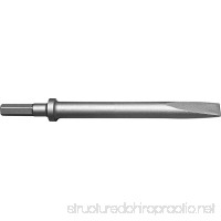 Champion Chisel  12-Inch Long .580 Hex Shank Round Collar Chipping Hammer Narrow  Flat Chisel - B01MR30S5Y