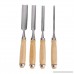 Baosity 4x Wood Carving Hand Woodworkers Chisel Tool Set for Household DIY Wood Arts - B07DXPHJFG