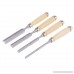 Flameer 4Pc/Pack Carving Wood Flat Chisel Woodworking Tool for Household DIY Wood Art Supply - B07F38KLVG