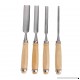 Flameer 4Pc/Pack Carving Wood Flat Chisel Woodworking Tool for Household DIY Wood Art Supply - B07F38KLVG
