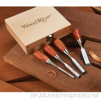 WoodRiver 4 Piece Butt Chisel Set - B004PGC1GQ