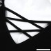 BSGSH Women's Criss Cross V Neck Lace Splicing Ruffle Short Sleeve Loose Tunic Tops T-Shirt - B07DWPPHFD