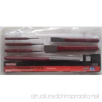 Craftsman 6 piece Chisel Punch Set  Red coating anti rust corrosion  Rare-Made in USA 9-43121 - B07D23BDF3
