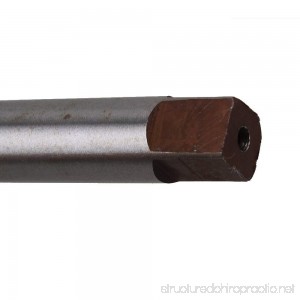 Mxfans 14mm Cutting Dia 6 Flutes Precision HSS Hand Reamer Milling Cutter 160mm Long - B07DR7XLS2