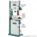 Grizzly G0513X2BF 2 HP Extreme-Series Bandsaw with Cast-Iron Trunnion and Foot Brake 17-Inch - B006SJFP1G
