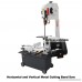 KAKA Industrial BS-712N 7x12 Inch Metal Cutting Bandsaw Solid Design Metal Bandsaw Horizontal Bandsaw High Precision Metal Band Saw Build-In Safety Settings Space Saver Metal Cutting Band Saw - B01824B86A