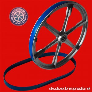 New Heavy Duty Band Saw Urethane 2 Blue Max Tire Set .125 FOR POWERMATIC MODEL PM1800 BAND SAW - B07G2RTP73