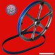New Heavy Duty Band Saw Urethane 2 Blue Max Tire Set .125 FOR POWERMATIC MODEL PM1800 BAND SAW - B07G2RTP73