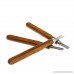 Doober 3Pcs Wood Sculpture Tool Set Mini Chisel Steel Blades Asstorted Wooden handle - B07236CSW4