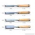 DS-Space 9.6-Inch 65Mn steel Wood Chisels set Craftsman Wooden Handle Woodworking Chisels includes 4 PCS Woodworking Tools - B074VD42BK