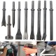 GreatBBA 9 Piece Pneumatic Chisel Air Hammer Punch Chipping Bits Set - B07CM9C9BR