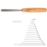 PFEIL"Swiss Made" 3mm # 1 Sweep Straight Chisel - Double Bevel - B01AM5S18A