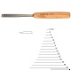 PFEIL"Swiss Made" 3mm # 1 Sweep Straight Chisel - Double Bevel - B01AM5S18A
