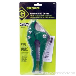 Greenlee 864 PVC Cutter For Up To 1-1/4 Pipe - B001B9NHPO