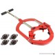 Toledo Pipe H8S 6"-8" Heavy Duty Hinged Pipe Cutter fits RIDGID & REED Wheels with Extra Cutter Wheels - B07957WFMW