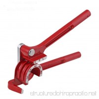 180 Degree Pipe Tube Bender Lever 1/4" (6mm)  5/16" (8mm) and 3/8" (10mm) Plumbing Tools Hand Tool - B07CYHXBHT