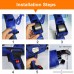 ELEOPTION Automatic Rebar Tying Machine Building Tools Handheld Electric Tying Tools Rechargeable Gifts with 5 Tying Wires (For Wire: 8-34mm) - B07CXMM3PX