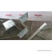 KAKA Industrial W1.2x610 24-Inch Sheet Metal Hand Brake Solid Sheet Metal Bending Brake 18 Gauge Mild Steel Capacity - B015QQI1UI