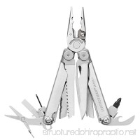 LEATHERMAN - Wave Plus with Cap Crimper Multitool  Stainless Steel - B079MJ7TC3