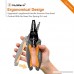 MulWark 8 Multi-Purpose Electrical Wire Stripping Tool Snips Crimpers & Pliers Insulated with Cutter Best Tool For Professional Electrician - Upgraded - B01NBAPE49